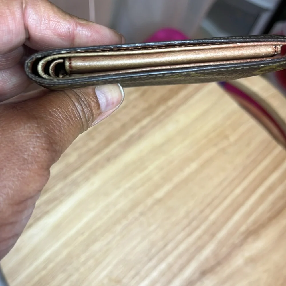 Louis Vuitton Men’s Dark Brown Monogram Wallet